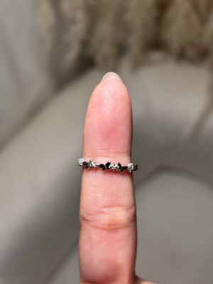 Anillo Vuelo de Mariposas