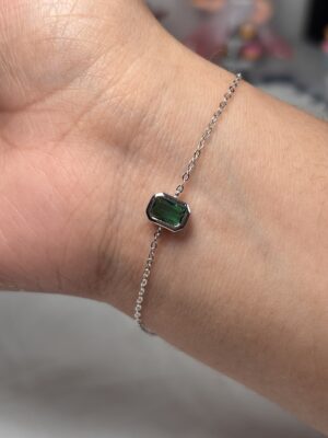 img_0849 Pulsera Rectángulo Verde