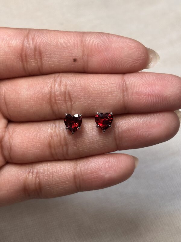 Topos corazon rojo