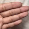 Topos circon morado con rosca de seguridad