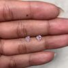 Topo corazon rosado con rosca de seguridad