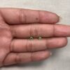 Topo mini redondo verde con rosca de seguridad